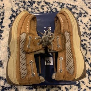 Sperry Little Boys Leather Shoes 8W